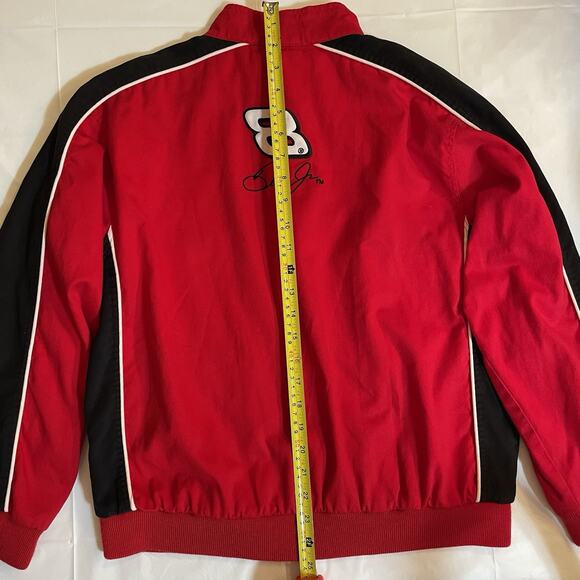 Dale Earnhardt Jr Kids Sz 14/16 Red Jacket Winners Circle NASCAR #8 - Picture 8 of 8